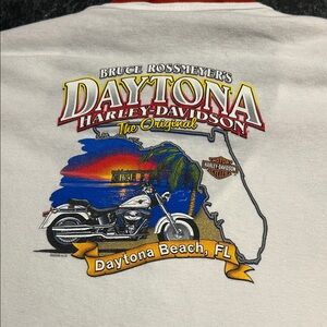 Vintage Daytona Harley-Davidson Classic White Tee